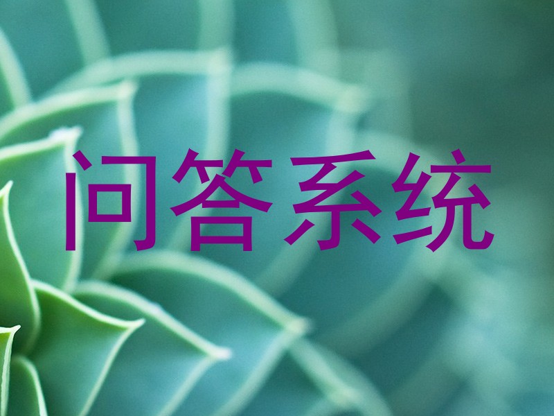 问答系统