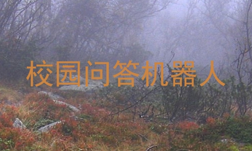 校园问答机器人