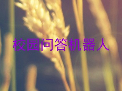 校园问答机器人